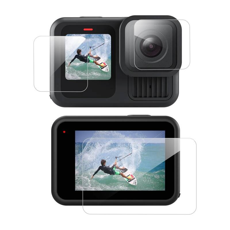 TELESIN S6-FLM-08-TGP Tempered Glass for GoPro Hero 13 (Transparent)