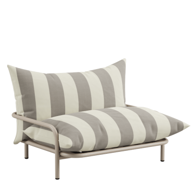 Fotel ogrodowy SACKit Mollis Lounge Chair Renesse Taupe