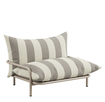 Fotel ogrodowy SACKit Mollis Lounge Chair Renesse Taupe