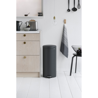 Kosz łazienkowy Brabantia Mineral NewIcon 30l infinite grey - 3