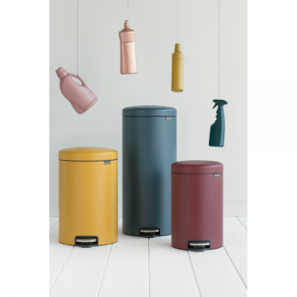 Kosz łazienkowy Brabantia Mineral NewIcon 30l infinite grey - 6
