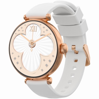 Smartwatch Gravity Różowe Złoto Biały 2 Paski GT26-2 - 2