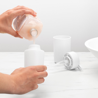 Dozownik do mydła w płynie Brabantia ReNew White - 7