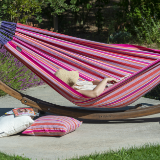 Hamak La Siesta Modesta Organic Flamingo Kingsize - 3