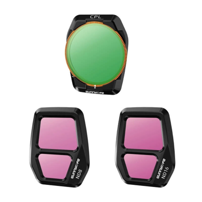 Zestaw filtrów SUNNYLIFE A3S-FI925CPL CPL+ND8+ND16 DJI Air 3S