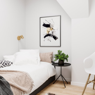 Kinkiet By Rydens Correct 1-llite wall gold - 3