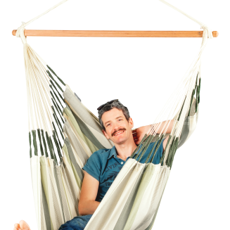 Fotel hamakowy La Siesta Domingo cedar comfort - 2