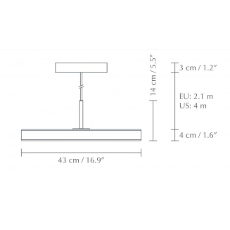 Lampa Umage Asteria Nuance Orange - 4
