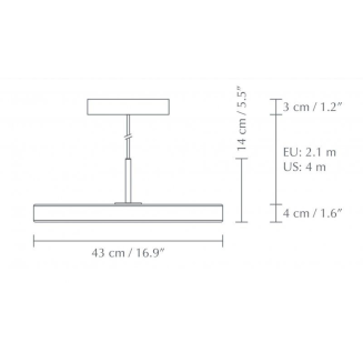 Lampa Umage Asteria Nuance Orange - 4