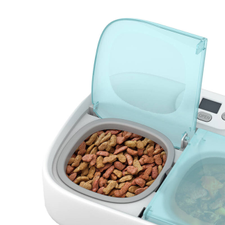 Miska PETONEER Two-Meal Feeder 2-komorowa (chłodząca) - 3