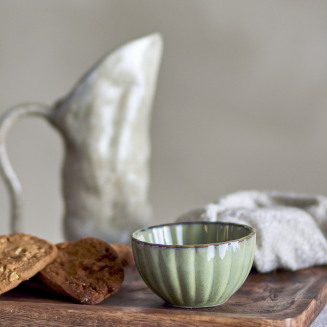 Miska Bloomingville Latina Green 12 cm - 3