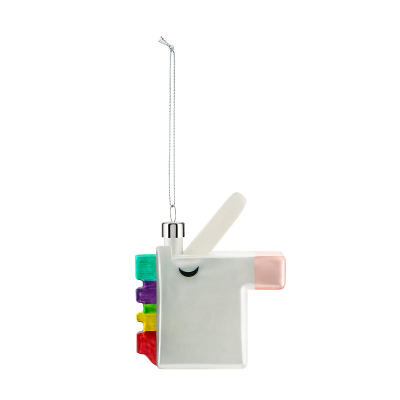 Alessi Cubicorno Christmas tree bauble