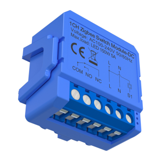 Przekaźnik Zigbee AVATTO ZWSM16-DC-1 1-kanałowy styk beznapięciowy - 3