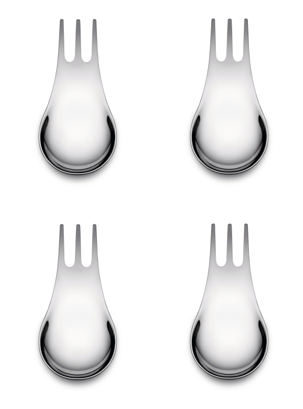 Alessi Moscardino multifunctional cutlery 4 pcs.