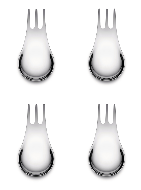 Sztućce wielofunkcyjne Alessi Moscardino 4 szt.