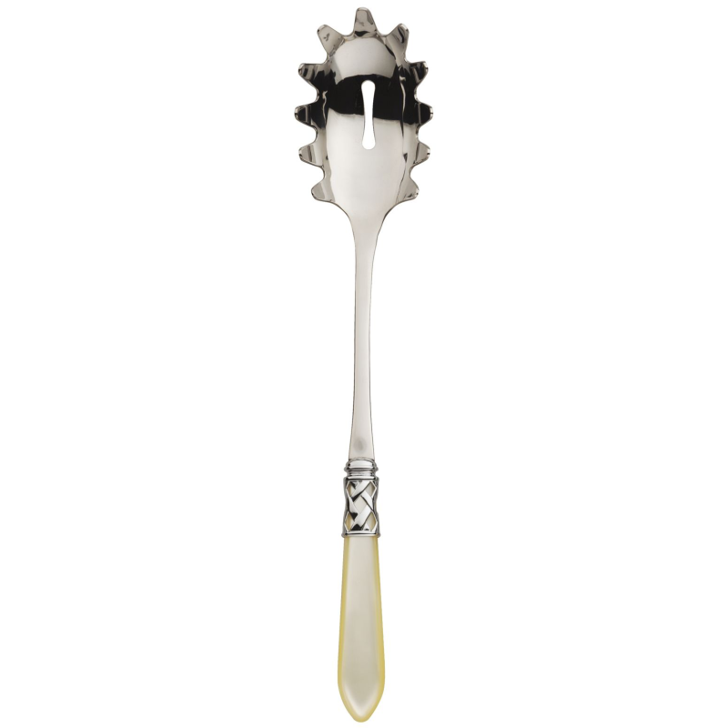 Łyżka do spaghetti Casa Bugatti Aladdin Ivory/Steel
