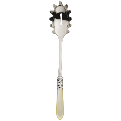 Łyżka do spaghetti Casa Bugatti Aladdin Ivory/Steel