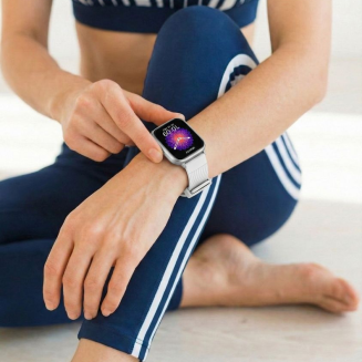 Smartwatch Gravity Srebrny Pasek + Bransoleta GT43-2 - 3
