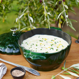 Garnek żeliwny okrągły karczoch Staub - 3 ltr, Zielony - 13