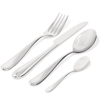 Zestaw sztućców Alessi Nouvo Milano Monoblock 24 szt. - 2