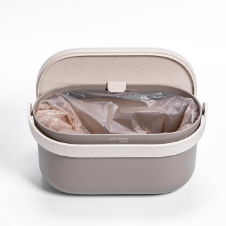 PLASTIA Pojemnik na bioodpady z ramką 3.1 ltr jasnoszary - 5