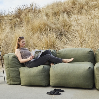 Leżak ogrodowy SACKit Soft Sofa Lounger Kirra Olive - 5