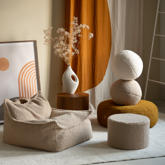  Wigiwama Beanbag Chair Biscuit - 6