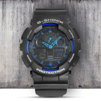 Zegarek Męski CASIO G-SHOCK GA-100-1A2ER + BOX - 14