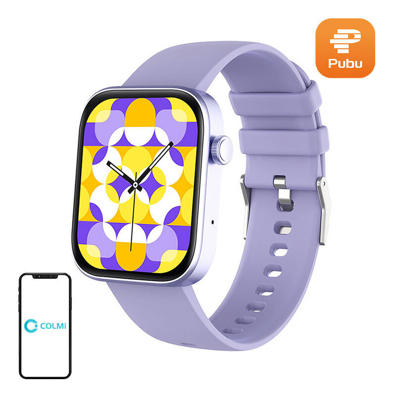 Smartwatch COLMI P71 (fioletowy)