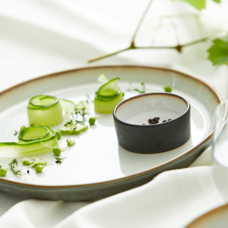 Talerz Bitz Gastro Grey&Cream 27 cm - 6