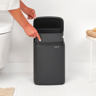 Kosz Brabantia Bo 7l Mineral Infinite Grey - 9