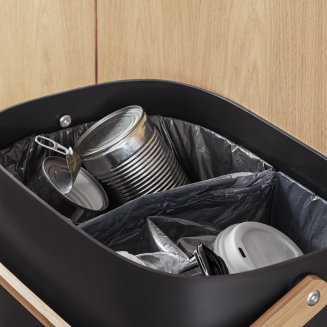 Kosz na śmieci na 2 worki Eva Solo Reflect Recycling Bin 16l - 2