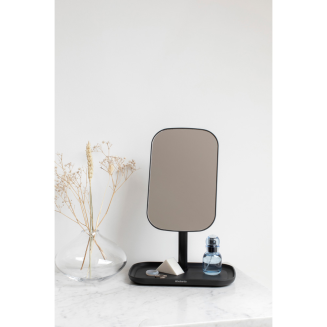 Lusterko z tacką Brabantia ReNew Dark Grey - 11