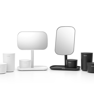 Lusterko z tacką Brabantia ReNew Dark Grey - 9