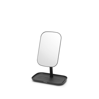  Brabantia ReNew Dark Gray mirror with tray - 2
