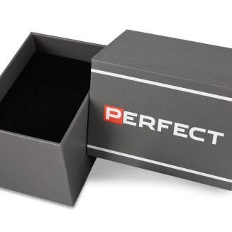 Pudełko Perfect na zegarek - szare - 2
