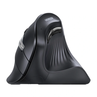 Mysz pionowa UGREEN MU008 BT 2.4G (czarna) - 2