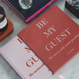 Księga Gości - Rust/Pink | PRINTWORKS - 2