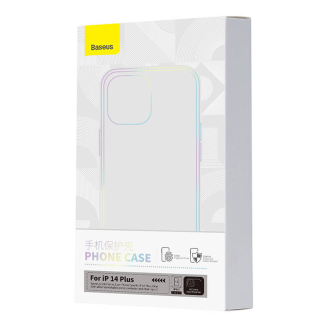  BASEUS Crystal Series Case for iPhone 14 Plus + Tempered Glass - 7