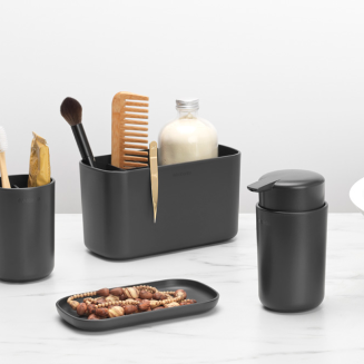 Dozownik do mydła w płynie Brabantia ReNew Dark Grey - 4