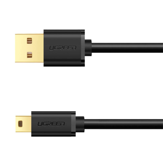  UGREEN 10355B USB 2.0-mini USB cable 1m (black) - 2