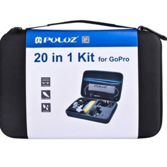 Zestaw akcesoriów PULUZ PKT11 20 szt. do kamer sportowych - 10