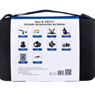 Zestaw akcesoriów PULUZ PKT11 20 szt. do kamer sportowych - 11
