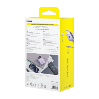 Powerbank BASEUS QPow 2 10000mAh 30W (fioletowy) - 8