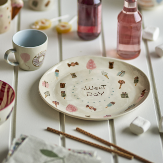 Talerz dla dziecka Bloomingville Mini Sweets 24 cm - 4