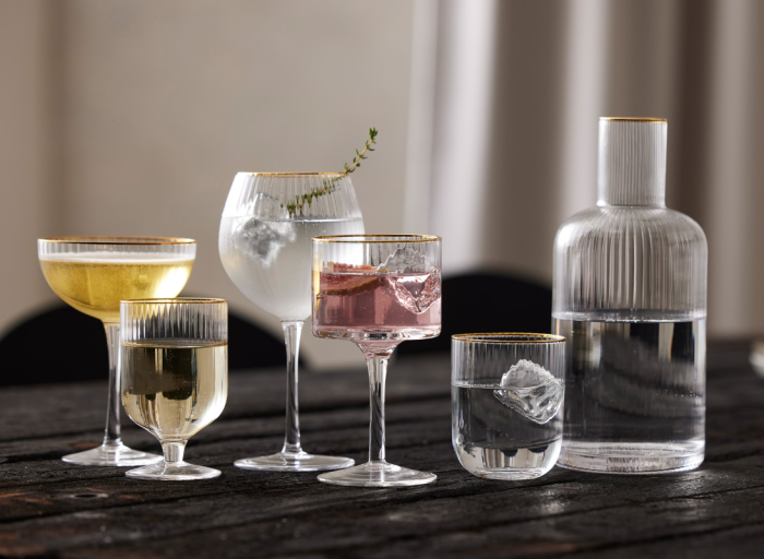 Kolekcja kieliszków Lyngby Glas Palermo. Połącz styl vintage z nowoczesnością.