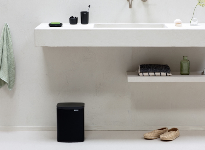 Brabantia Bo baskets 4l and 7l. New compact solutions for small spaces.